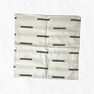 Artisan Direct Striped Canvas Zipper Flat Pouch